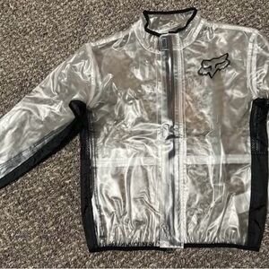 Fox Clear Jacket with Black Logo